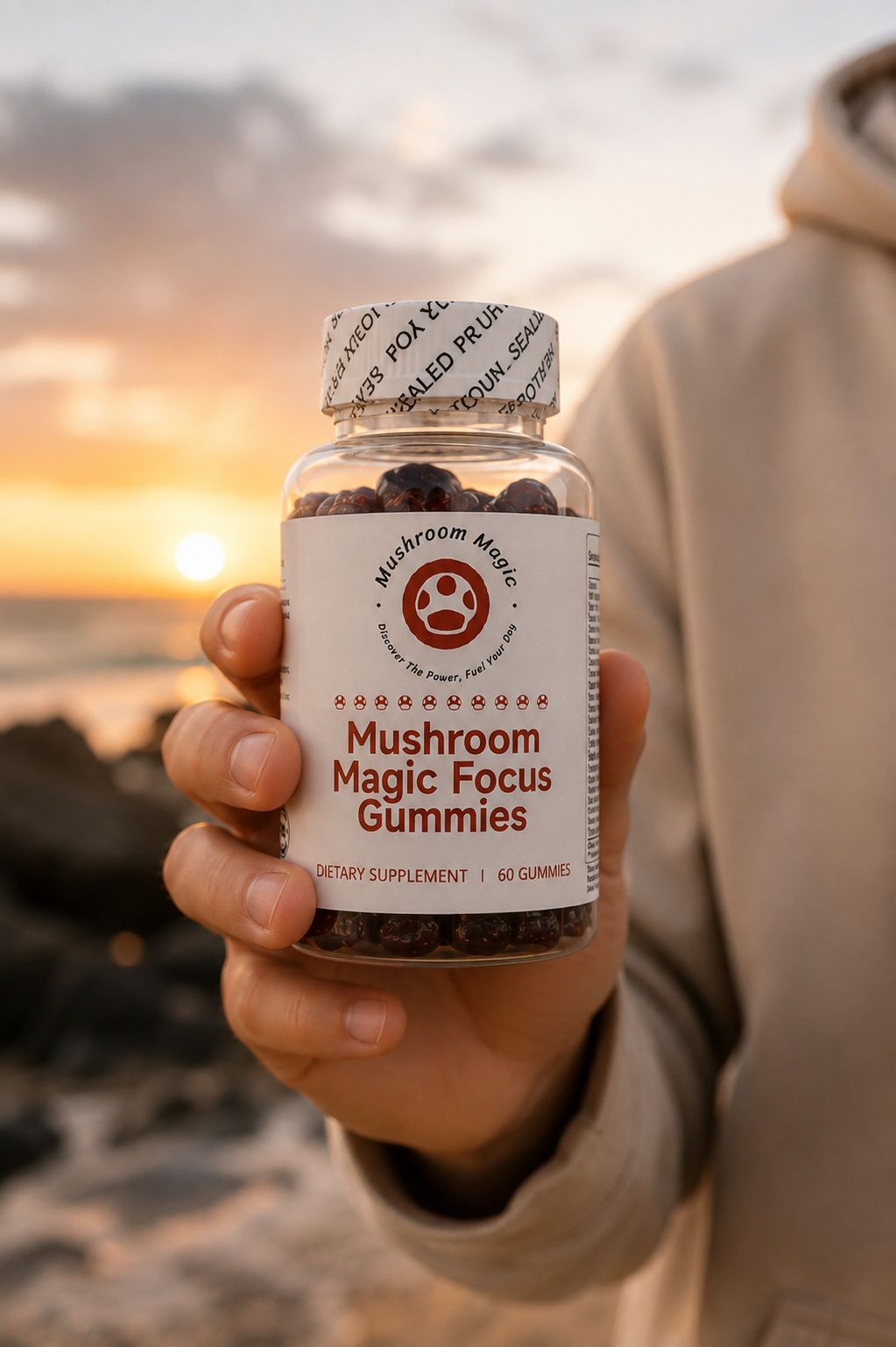 Mushroom Magic Focus Gummies