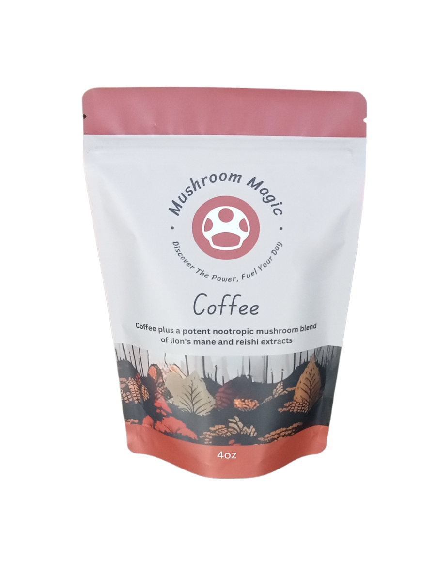 Mushroom Coffee Fusion - Lion’s Mane & Reishi 4oz