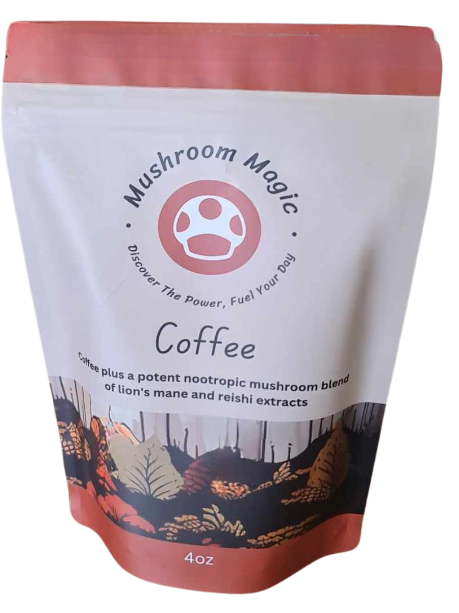 Mushroom Coffee Fusion - Lion’s Mane & Reishi 4oz